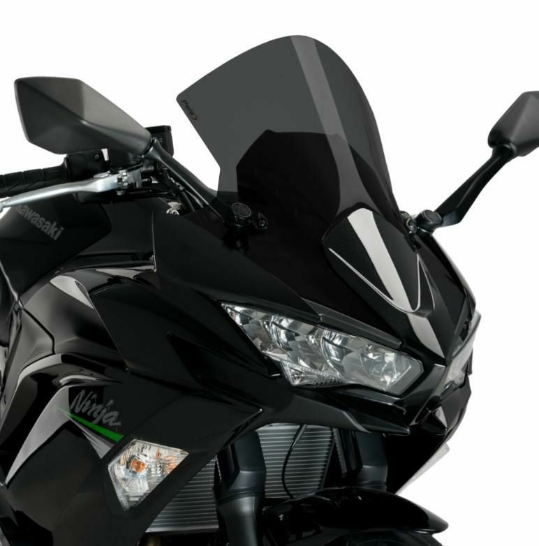 PUIG Rレーサースクリーン ダークスモーク KAWASAKI NINJA ZX-10R