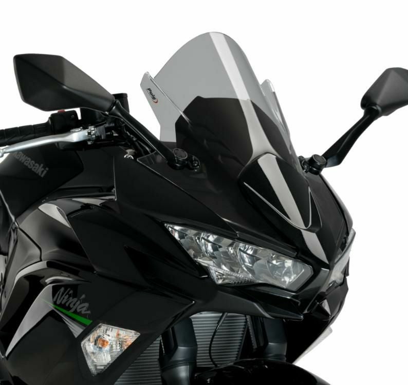 PUIG Zレーシングスクリーン スモーク KAWASAKI NINJA650 (2020-2024)
