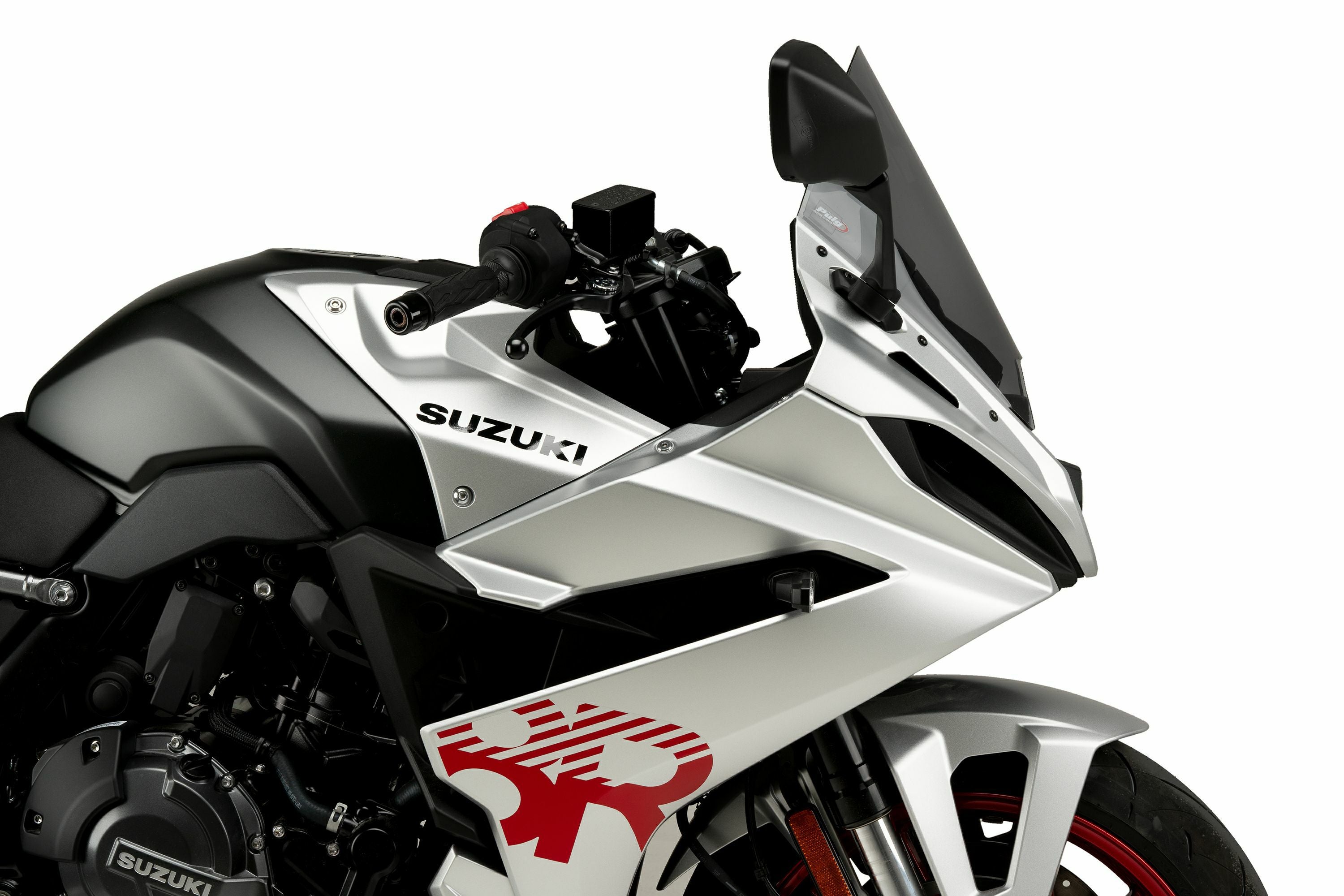PUIG Rレーサースクリーン スモーク SUZUKI GSX-8R (2024)