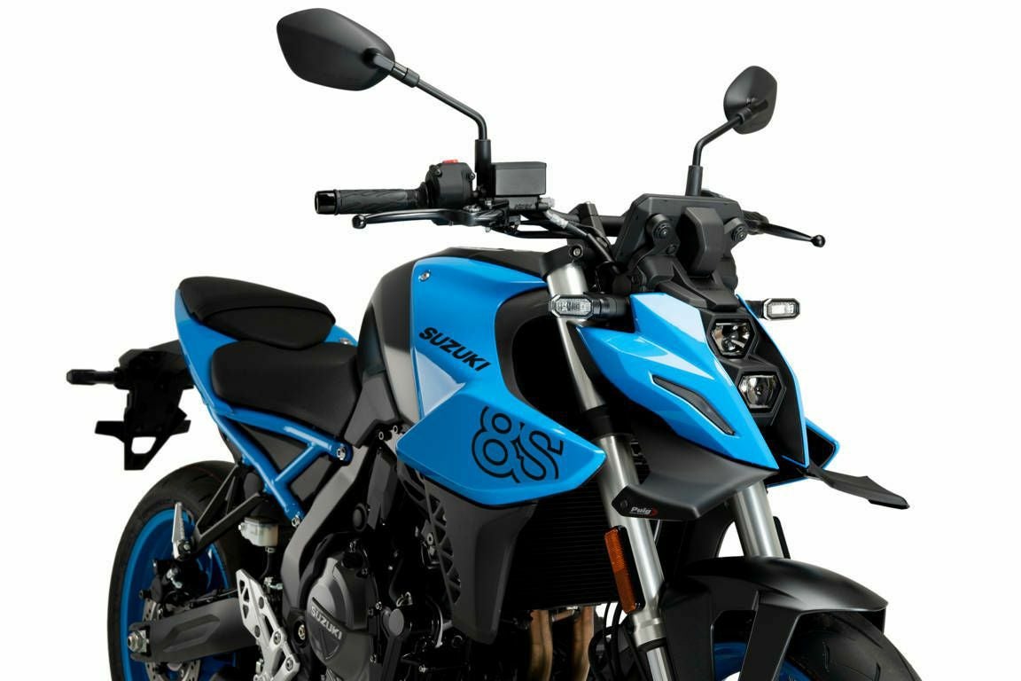 Puig ダウンフォーススポイラー ブラック SUZUKI GSX-8S (2023-) | 21704J