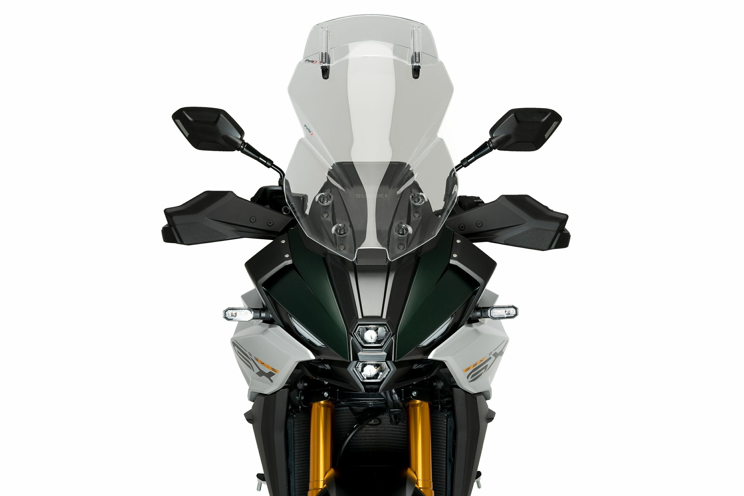 PUIG バイザー付ツーリングスクリーン クリア SUZUKI GSX-S1000GX (2024)