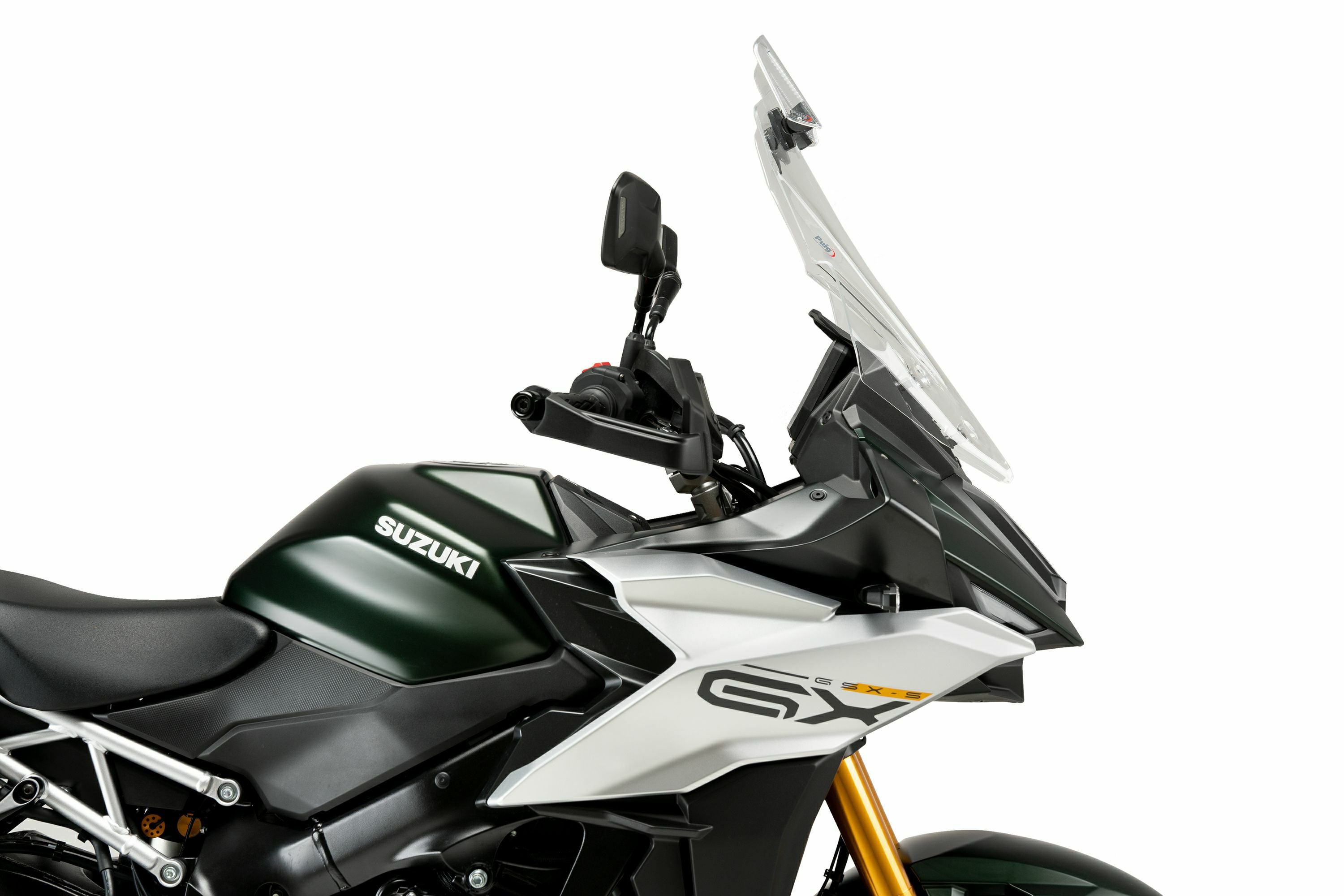 PUIG バイザー付ツーリングスクリーン クリア SUZUKI GSX-S1000GX (2024)