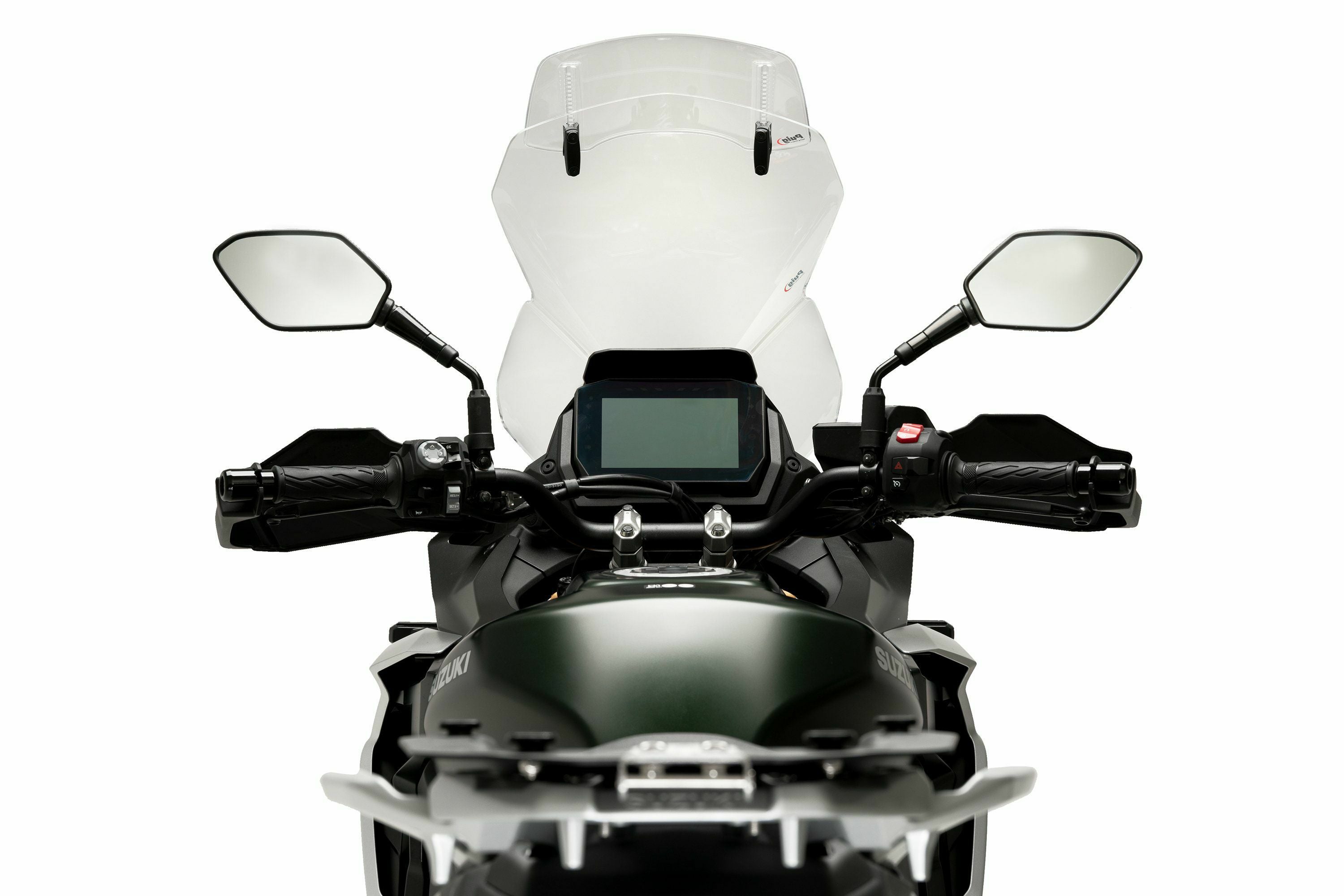 PUIG バイザー付ツーリングスクリーン クリア SUZUKI GSX-S1000GX (2024)