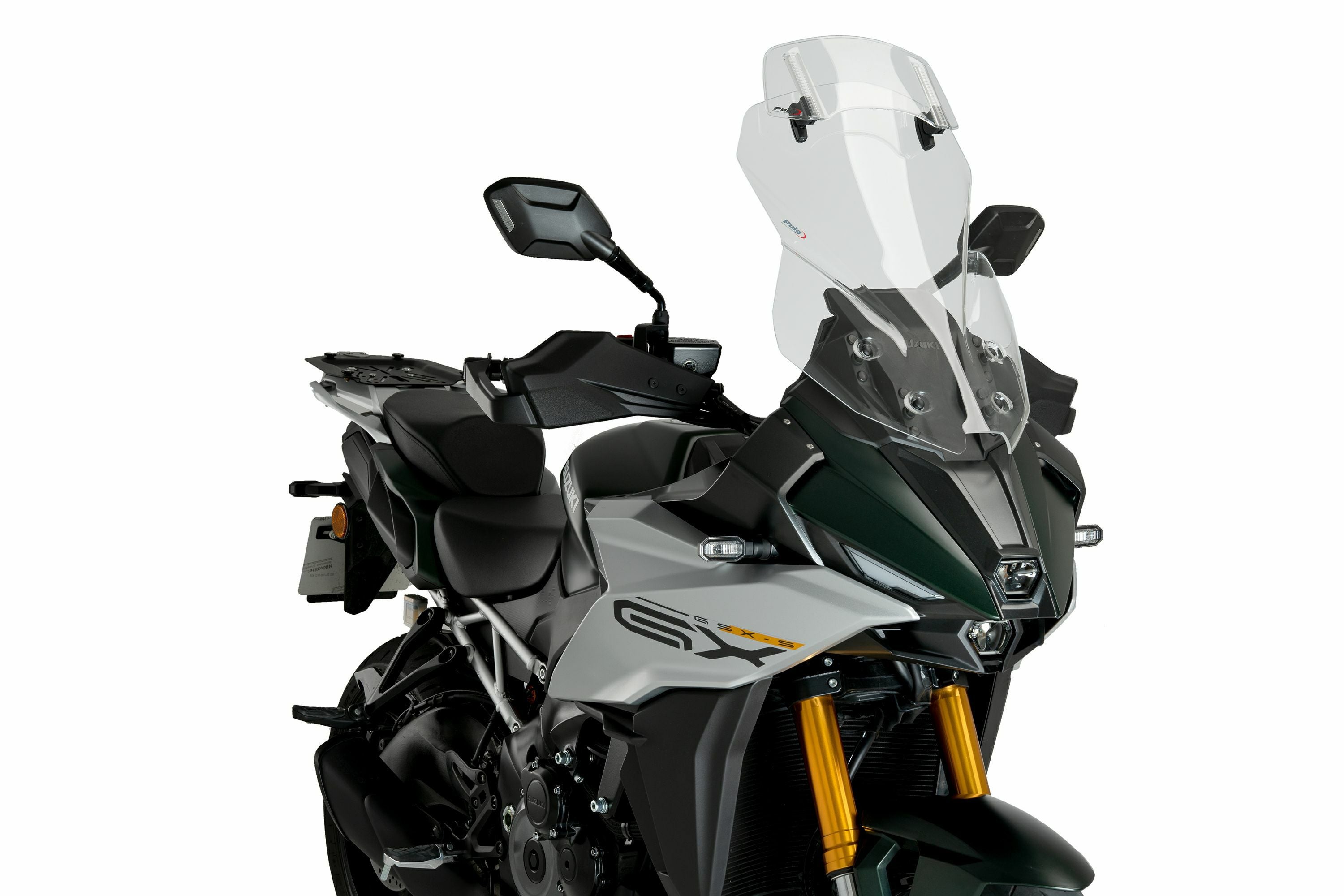 PUIG バイザー付ツーリングスクリーン クリア SUZUKI GSX-S1000GX (2024)