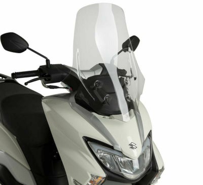 MRA ツーリングスクリーン T スモーク SUZUKI バーグマンストリート125 