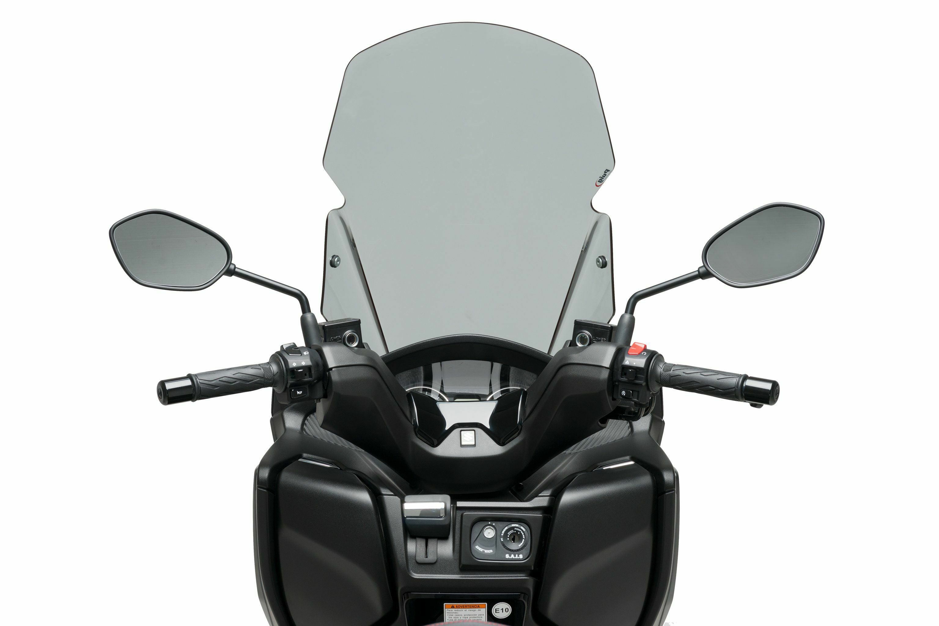 PUIG ツーリングスクリーン V-Techライン スモーク SUZUKI バーグマン
