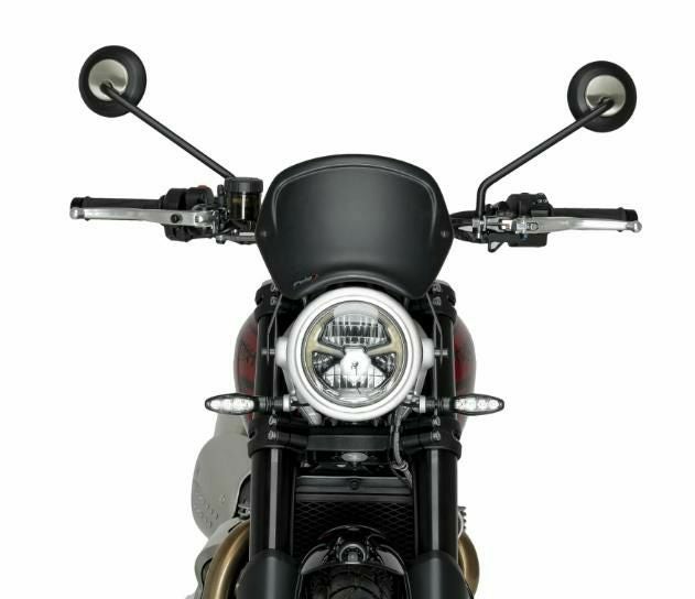 PUIG製TRIUMPH スクランブラー1200X (2024-)専用フロントプレート