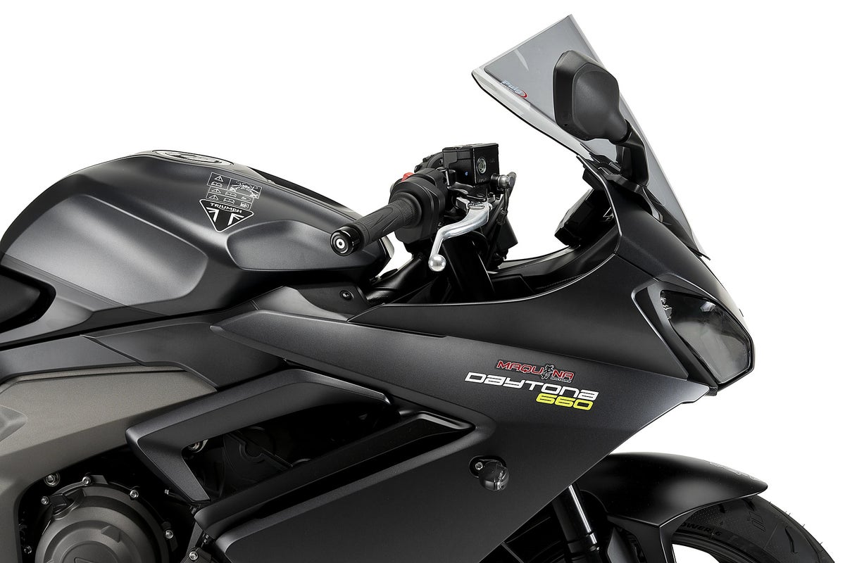 PUIG Rレーサースクリーン スモーク TRIUMPH デイトナ660 (2024)_4