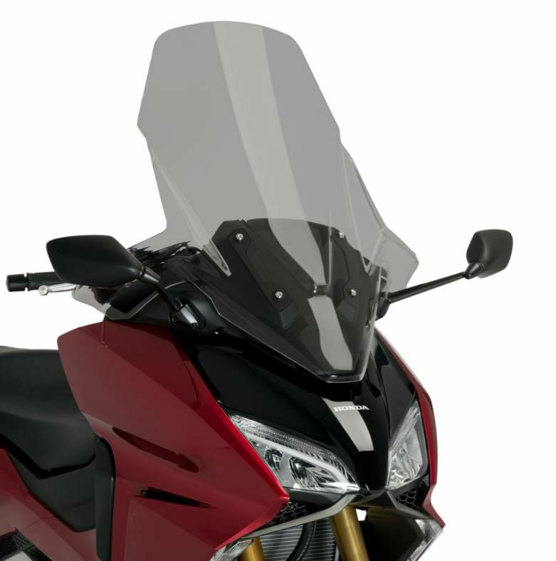 フォルツァ　MF17　ロングスクリーン　Puig PUIG ツーリングスクリーン V-Techライン ダークスモーク HONDA