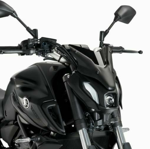 PUIG スポーツプラススクリーン New Generation ブラック YAMAHA MT-07