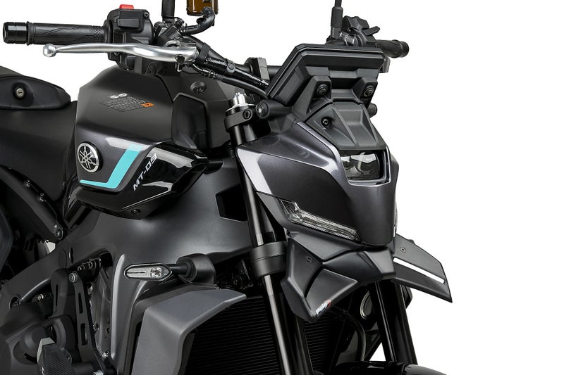 Puig 22079J ダウンフォースフロントスポイラー マットブラック YAMAHA 