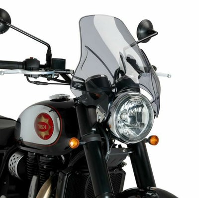 PUIG ヘッドライトマウント型汎用スクリーン Plus スモーク