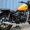 ロイヤルエンフィールドメテオ350 フルエキゾースト ゴールドスタースタイル クローム Hitchcoks Motorcycle_1