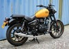ロイヤルエンフィールドメテオ350 フルエキゾースト ゴールドスタースタイル クローム Hitchcoks Motorcycle_2