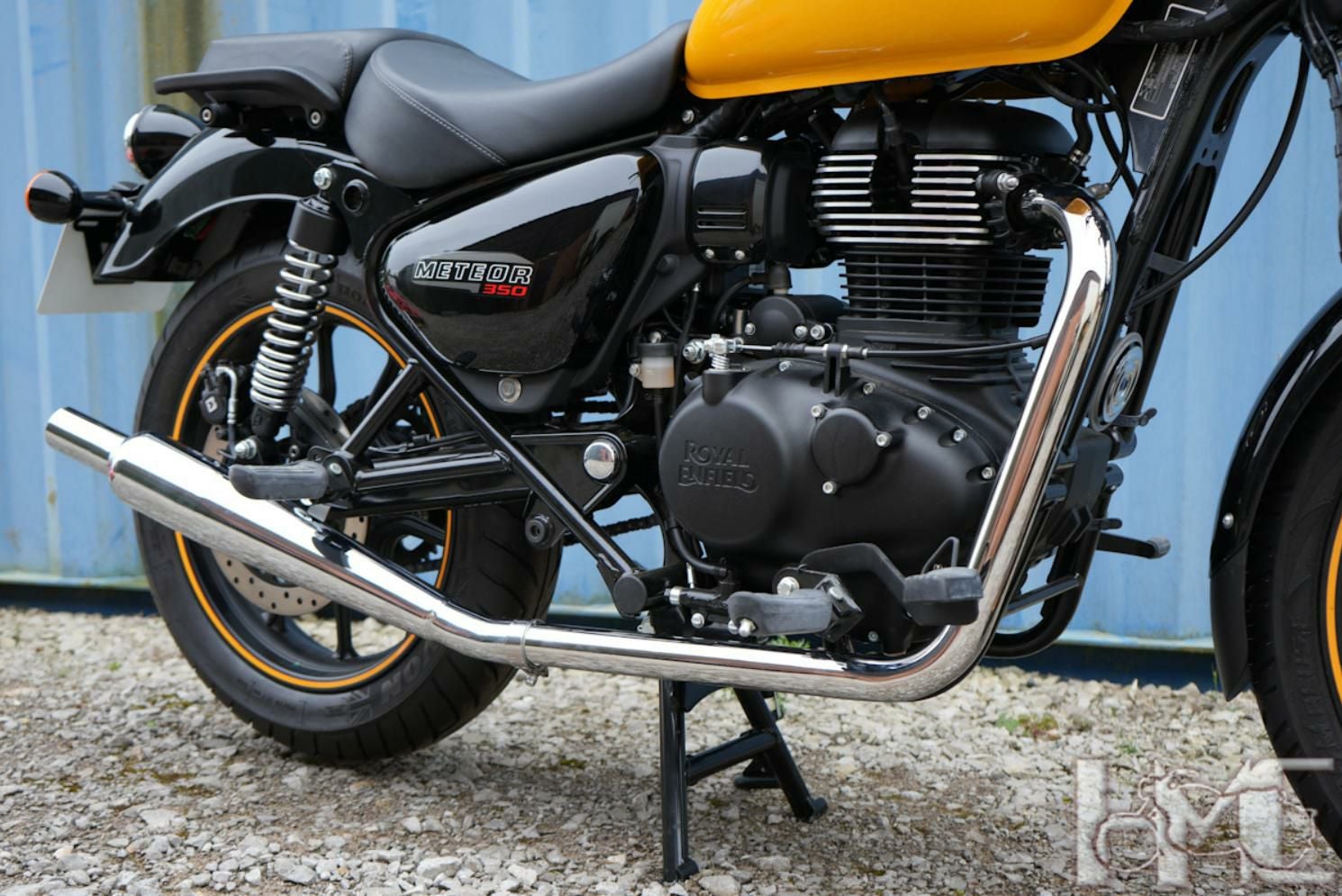 ロイヤルエンフィールドメテオ350 フルエキゾースト ゴールドスター