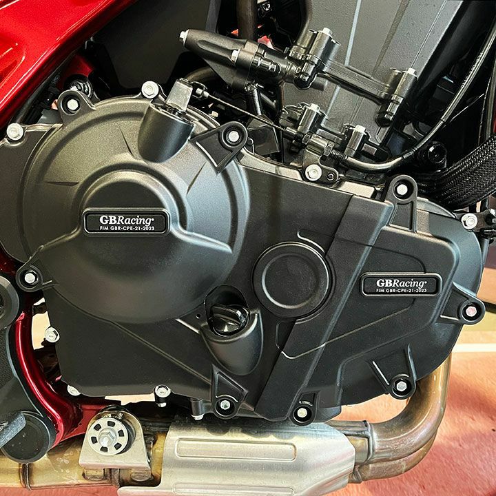 GBRacing エンジンカバーセット HONDA CB750 HORNET/XL750 TRANSALP
