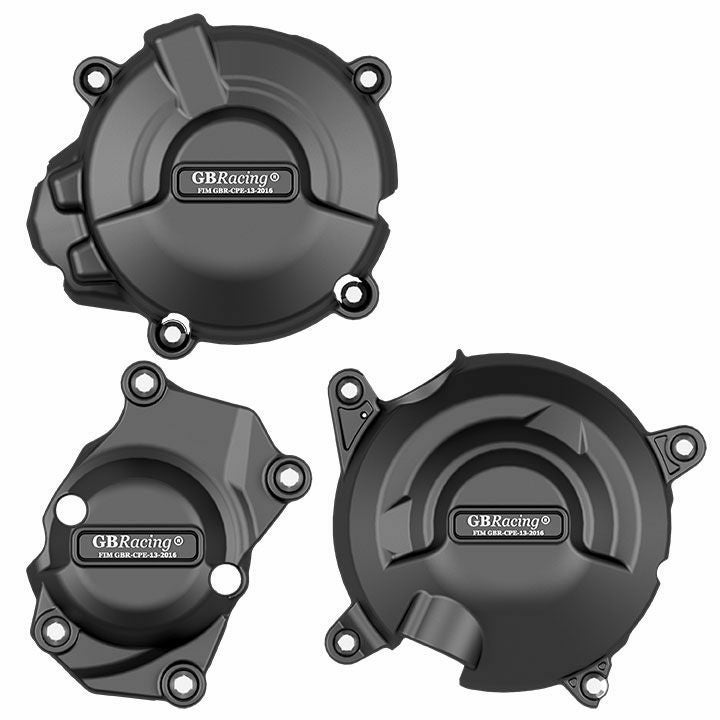 w*r様 TRIUMPH エンジンカバーセット ブラック GBRacing エンジンカバーセット TRIUMPH トライデント660 /タイガー660