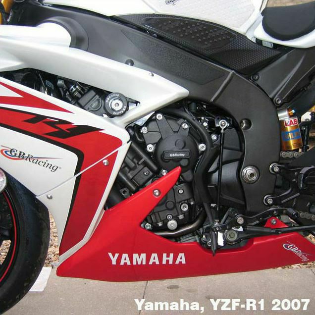 GBRacing エンジンカバーセット YAMAHA YZF-R1 | バイクカスタムパーツ