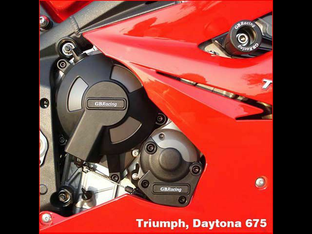 GBRacing エンジンカバーセット TRIUMPH デイトナ675 06-10/ストリート