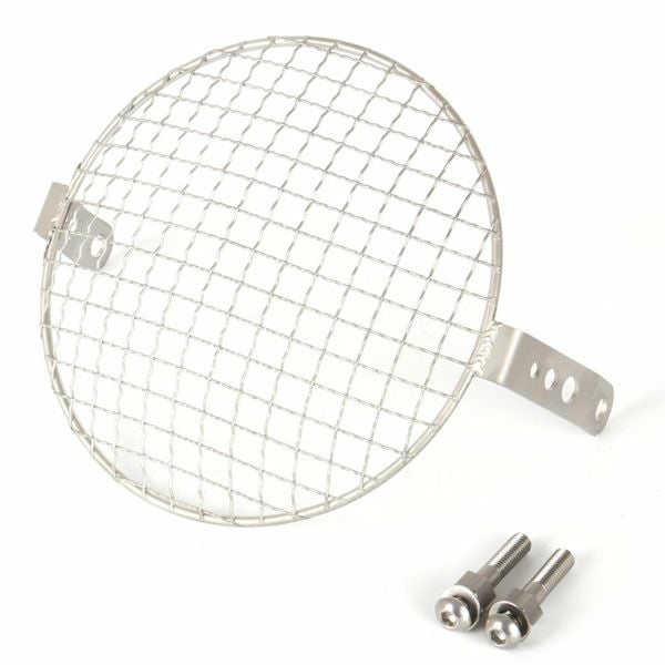 ロイヤルエンフィールド メテオ350/ハンター350 ヘッドライトグリル ステンレスカラー  Hitchcocks Motorcycles_1