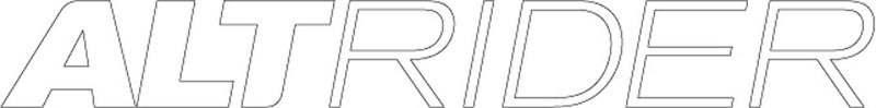 AltRider ALTRIDER リフレクションデカール 10インチ ホワイト_1