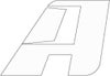 AltRider Aロゴ デカール 5.5インチ ホワイト_1