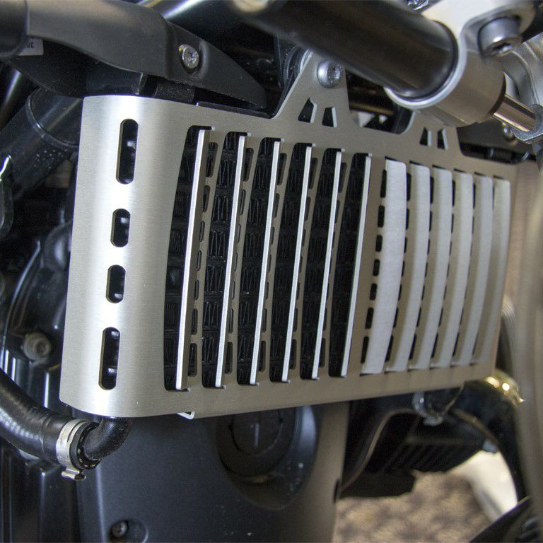 ワンダーリッヒ オイルクーラー ガード ブラック BMW RnineT | バイク