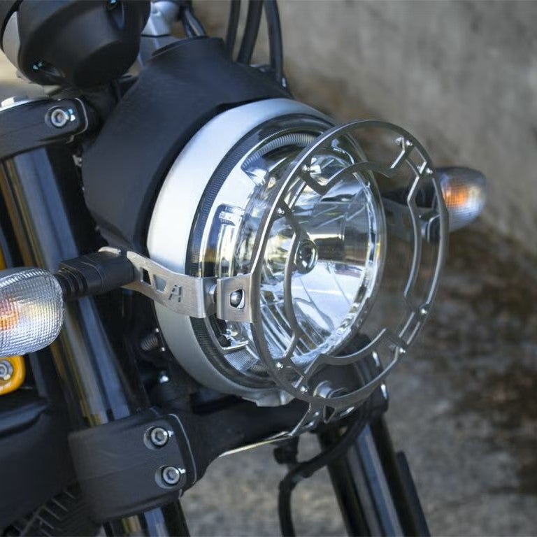 AltRider ヘッドライトガード クリア ポリカーボネート Ducati スクランブラー_3