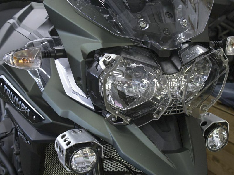AltRider ヘッドライトガード クリア ポリカーボネート TRIUMPH Tiger800_1