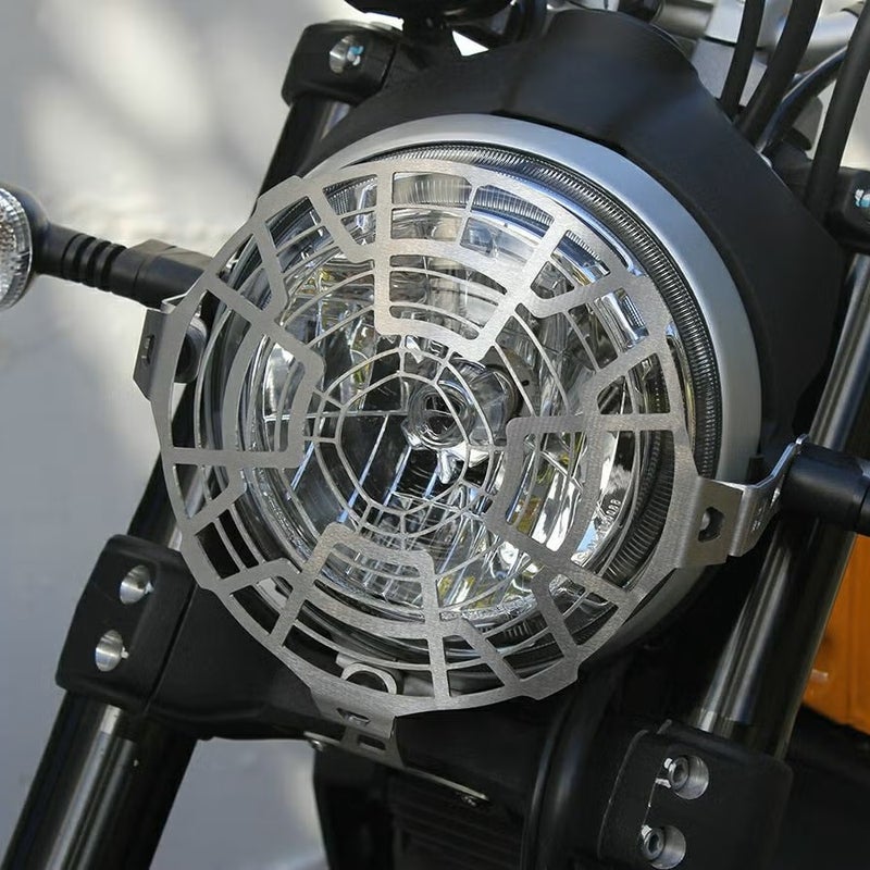 AltRider ヘッドライトガード ストーンガード ステンレスメッシュ Ducati スクランブラー_3