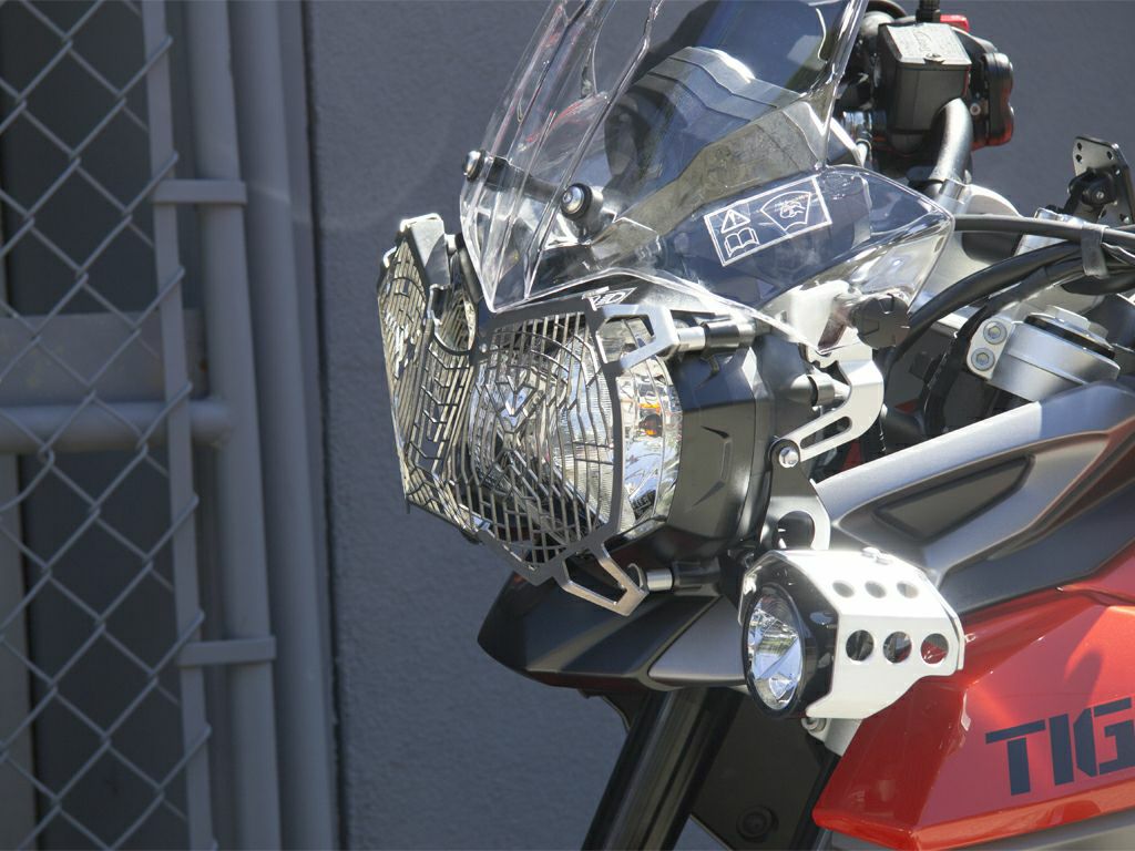 AltRider ヘッドライトガード ストーンガード ステンレスメッシュ TRIUMPH Tiger800_4