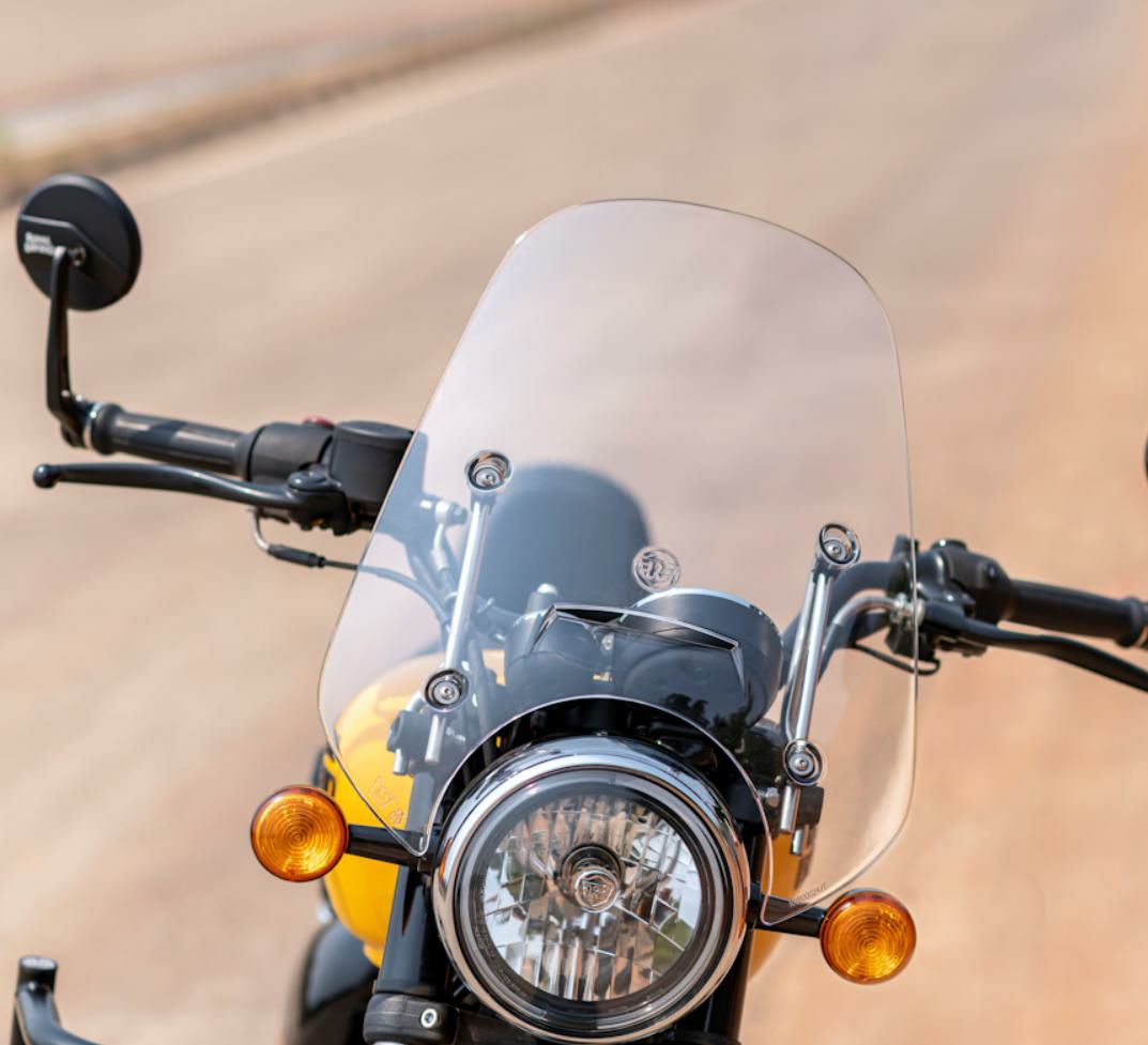 純正】ロイヤルエンフィールド メテオ350 ツーリング ウインドシールド