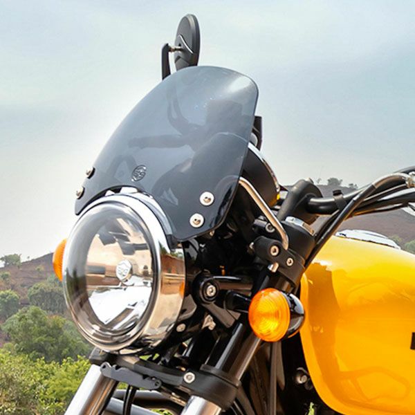 純正】ロイヤルエンフィールド メテオ350 フライスクリーン スモーク
