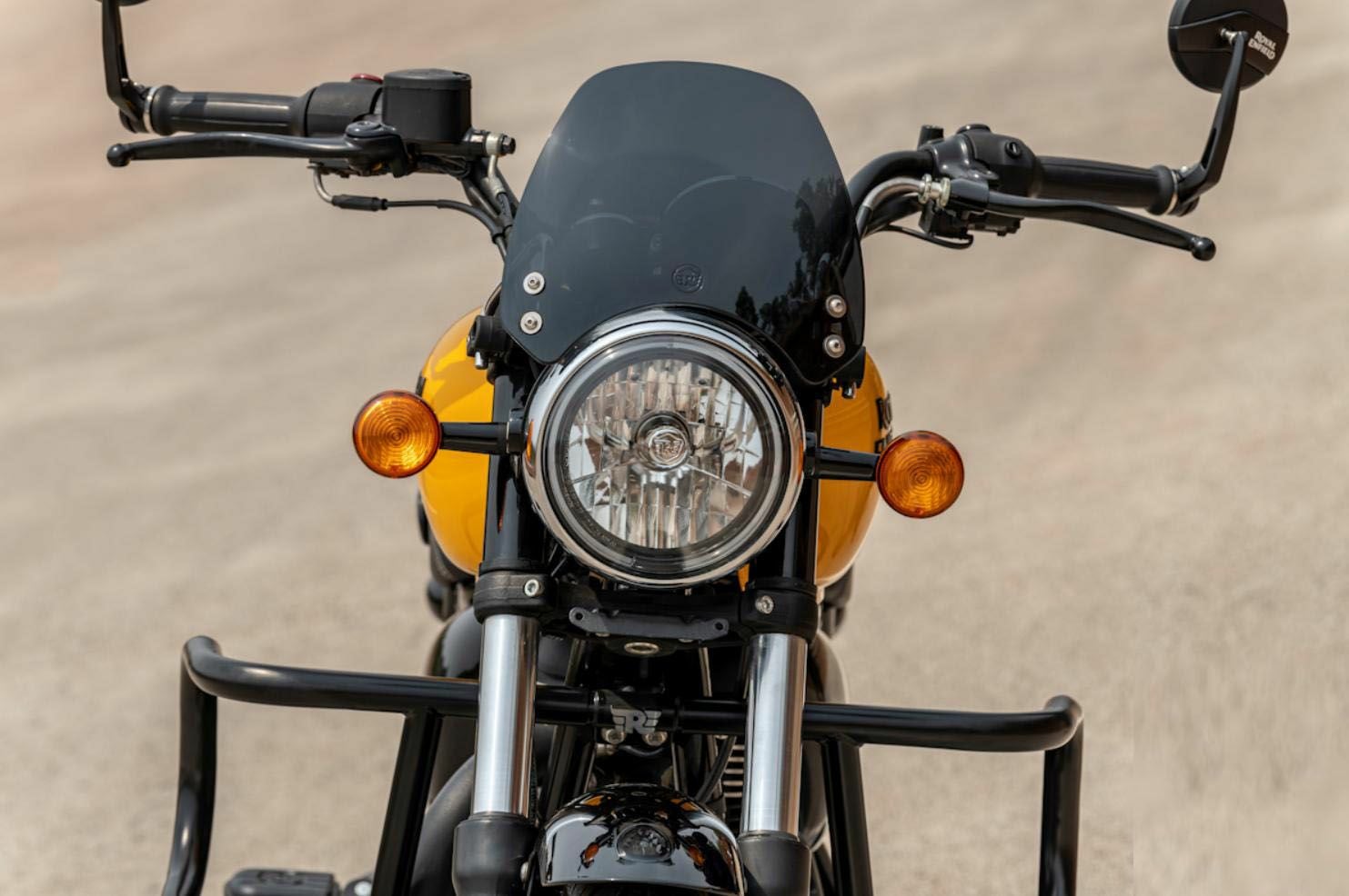 純正】ロイヤルエンフィールド メテオ350 フライスクリーン スモーク