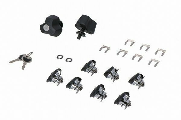 SW-MOTECH TRAX ロックセット (キーシリンダー×7 / キー×2 / 防犯用PROサイドキャリアロックシリンダー×2) | QLS.00.095.15100_1