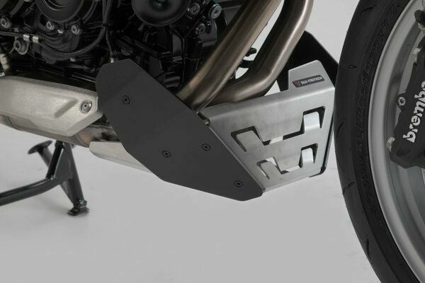 SW-MOTECH フロントスポイラー ブラック/シルバー BMW F900R (19-) / F900XR (19-) | MSS.07.945.10000_1