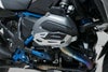 SW-MOTECH シリンダーガード ブラック/シルバー BMW R1200シリーズ / R1250シリーズ | MSS.07.781.10202_2