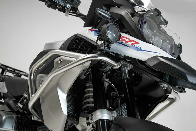 SW-MOTECH ステンレス製アッパークラッシュバー シルバー BMW R1200GS LC (16-18) / R1250GS (18-) / R1250GS Style Rallye (21-) | SBL.07.870.10100_1
