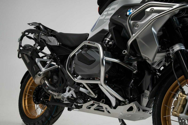 SW-MOTECH ステンレス製クラッシュバー シルバー BMW R1250GS (18-) / R1250R (18-) / R1250RS (18-) | SBL.07.904.10101_1