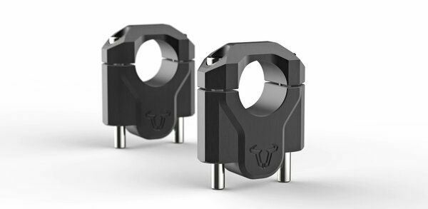 SW-MOTECH 32mmハンドルバー専用アルミ製バーライザー(高さ 40mm) ブラック BMW R1200GS LC/ADVENTURE / R1250GS/ADVENTURE | LEH.07.039.12401/B_1