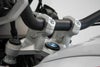 SW-MOTECH アルミ製バーバック(高さ 32mm / 25mmバック) シルバー BMW R1200GS LC/ADVENTURE / R1250GS/ADVENTURE / S1000XR | LEH.07.039.12601/S_5