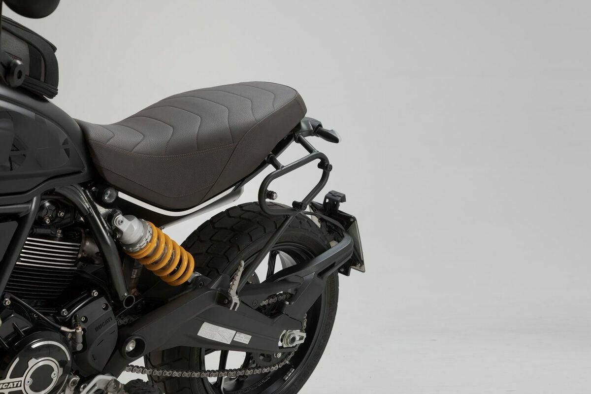 DUCATI スポーツ1000Sツーリングキャリア SW-MOTECH SLCサイドキャリア 左側 ブラック Ducati スクランブラー