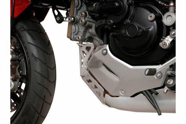 SW-MOTECH エンジンガード(アンダーガード) シルバー Ducati ムルティ