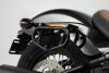 SW-MOTECH Legend Gear サイドバックシステム ブラックエディション 左側 LC2 (13.5L) / 右側 LC1 (9.8 L) Harley-Davidson ソフテイル FXLRS/FXST/FXBB_5