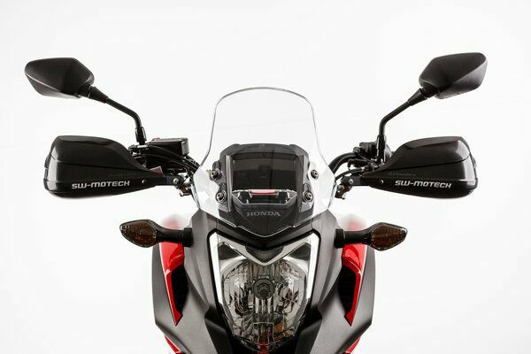 SW-MOTECH BBSTORM ハンドガードキット(2ポイントマウントタイプ) HONDA NC700X/S / NC750X/S / VFR1200X クロスツアラー / XL1000V バラデロ / KAWASAKI VERSYS 1000/Z800 / SUZUKI Vストローム 1000/Vストローム 650 | HPR.00.220.10200/B_1