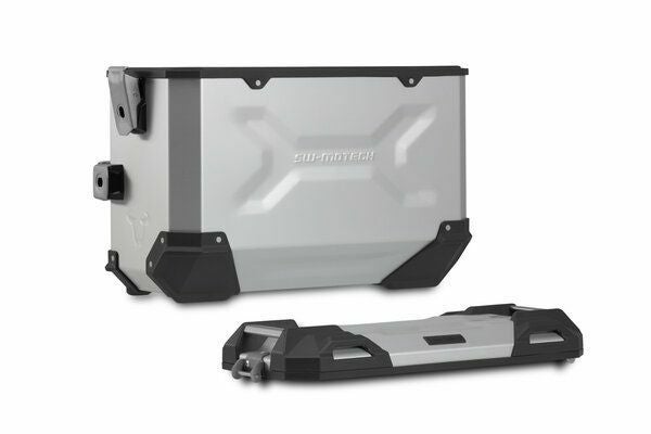 SW-MOTECH TRAX ADV アルミパニアシステム(左 45 L / 右 37 L) シルバー HUSQVARNA NORDEN 901 (21-) | KFT.03.992.70000/S_5