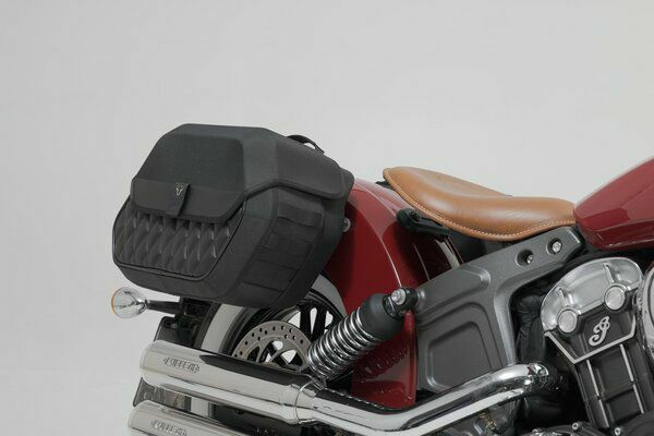 SW-MOTECH Legend Gear サイドバックシステム 左側 LH1 (19,5 L) / 右側 LH1 (19,5 L) Indian Scout (16-) / Scout Sixty (16-) | BC.HTA.20.682.20100_1