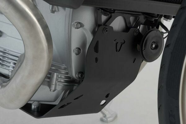 SW-MOTECH エンジンガード(アンダーガード) ブラック Moto Guzzi V100