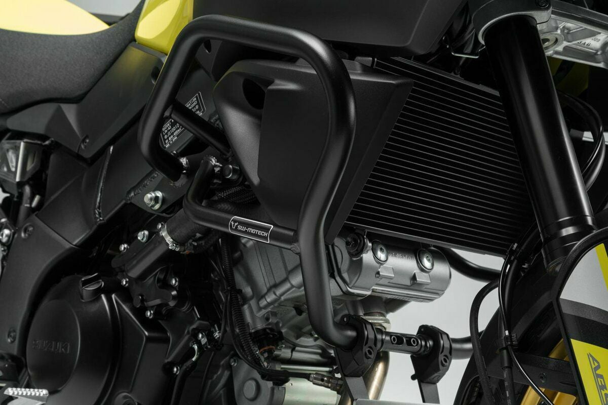 SW-MOTECH クラッシュバー ブラック Suzuki Vストローム 1000 (14-19