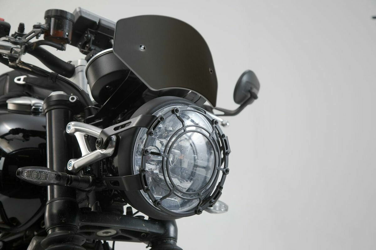 SW-MOTECH ウィンドスクリーン ブラック Triumph Speed Twin 1200 (18